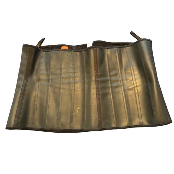 GUC Latex Rubber Waist Shaper Corset Cincher Waist Trainer Size 4XL - Picture 2 of 5